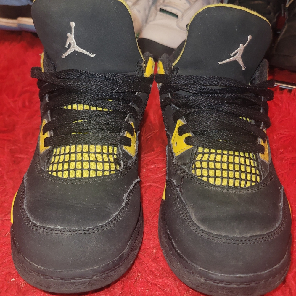 Jordan Kids Sneakers Black Yellow